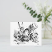 不機嫌帽子屋、ヤマネとマーチヘア ポストカード (スタンド正面)