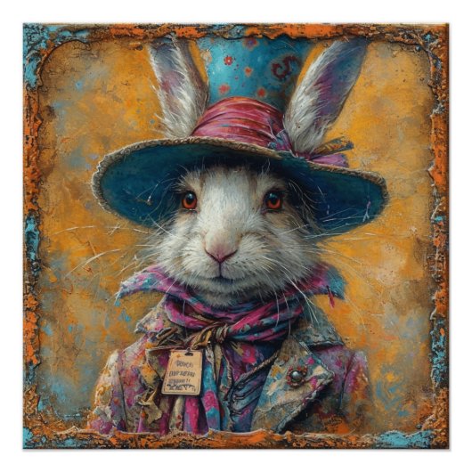 不機嫌帽子屋：奇怪なボンネットブリス ポスター (正面)