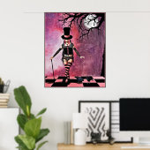 不機嫌帽子 ポスター (ホームオフィス)