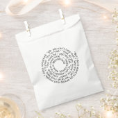 不機嫌引用文党の好意バッグ フェイバーバッグ (クリップ留めされた状態)