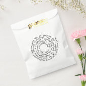 不機嫌引用文党の好意バッグ フェイバーバッグ (封をした状態)