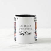 不機嫌怒な猫喫茶引用文 マグカップ (中央)