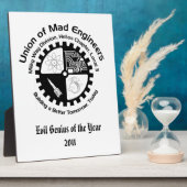 不機嫌技術者プラーク フォトプラーク (側面)