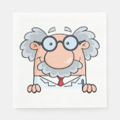 不機嫌教授 スタンダードランチョンナプキン (正面)