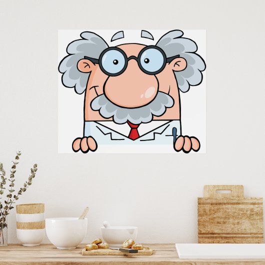 不機嫌教授 ポスター (キッチン)