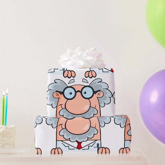 不機嫌教授 ラッピングペーパー