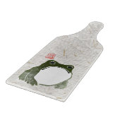 不機嫌日本のなカエル19世紀 カッティングボード (角)