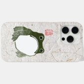不機嫌日本のなカエル19世紀 Case-Mate iPhoneケース (裏面 (横))