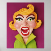 不機嫌母 ポスター (正面)