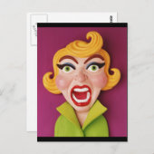 不機嫌母 ポストカード (正面/裏面)