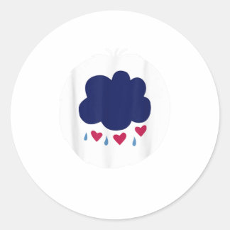 不機嫌気にな装い ラウンドシール