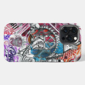 不機嫌混合 iPhoneケース (裏面横)