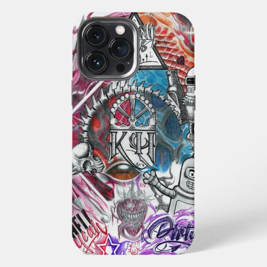 不機嫌混合 iPhoneケース (裏面)