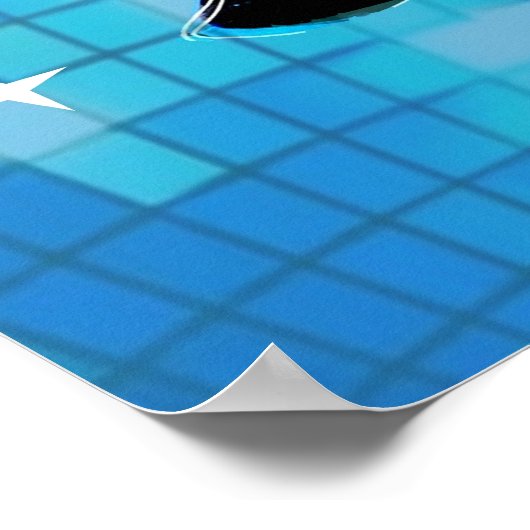 不機嫌牛 ポスター (角)