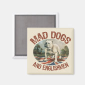 不機嫌犬とイギリス人 マグネット (正面/裏面)