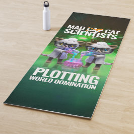 不機嫌猫おもしろい科学者が世界征服を企てる ヨガマット