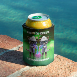 不機嫌猫おもしろい科学者が世界征服を企てる 缶クーラー