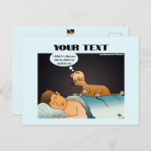 不機嫌猫はがき ポストカード (正面/裏面)