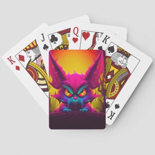 不機嫌生物 トランプ (裏面)