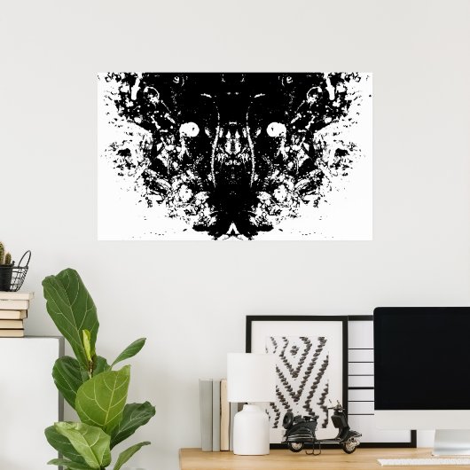 不機嫌神 ポスター (ホームオフィス)