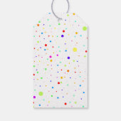 不機嫌科学の誕生日パーティーのお願い/ありがとうラベル ギフトタグ (裏面)