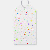 不機嫌科学の誕生日パーティーのお願い/ありがとうラベル ギフトタグ (裏面)