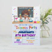 不機嫌科学の誕生日パーティーへの誘い 招待状 (スタンド正面)