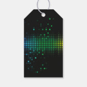 不機嫌科学の誕生日パーティーメッセージカード、ありがとうラベル ギフトタグ (裏面)