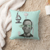 不機嫌科学専攻の科学分野1930年代の広告 クッション (ブランケット)