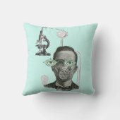 不機嫌科学専攻の科学分野1930年代の広告 クッション (裏面)