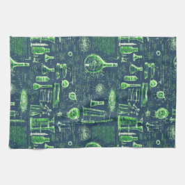 不機嫌科学者の独創的な設計図 キッチンタオル