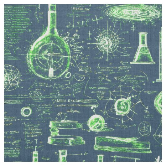 不機嫌科学者の計算 ファブリック (見本)