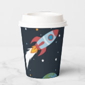 不機嫌科学者パーティーロケット火山キッズサイエンス 紙コップ (裏面)