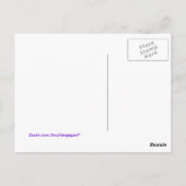 不機嫌科学者パーティー ポストカード (裏面)