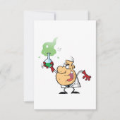 不機嫌科学者招待状 招待状 (正面)