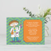 不機嫌科学者招待状: Brunette Boy Potions 招待状 (スタンド正面)