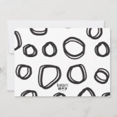 不機嫌科学者招待状: Brunette Boy Potions 招待状 (裏面)