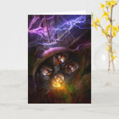 不機嫌科学者 – あなたの操作は成功した カード (黄色い花)