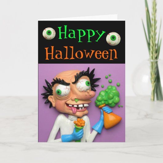 不機嫌科学者 カード (正面)