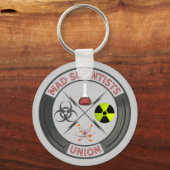 不機嫌科学者 キーホルダー (正面)