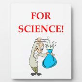 不機嫌科学者 フォトプラーク (正面)