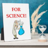 不機嫌科学者 フォトプラーク (側面)