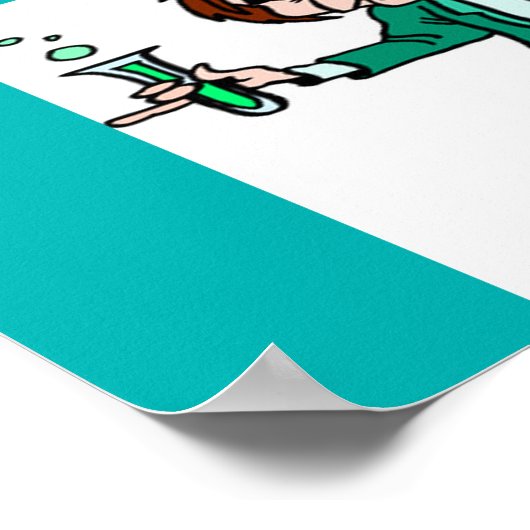 不機嫌科学者 ポスター (角)