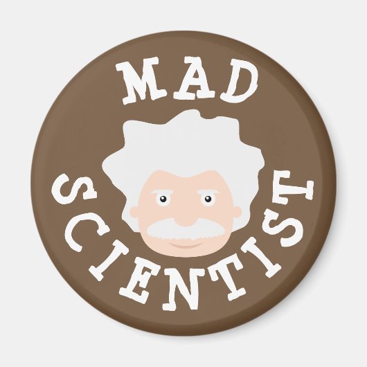 不機嫌科学者 マグネット (正面)