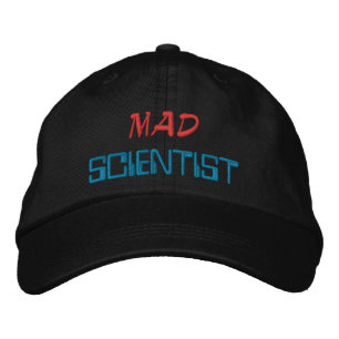 不機嫌科学者 刺繍入りキャップ