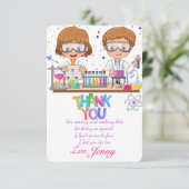 不機嫌科学誕生日サンキューカード サンキューカード (スタンド正面)