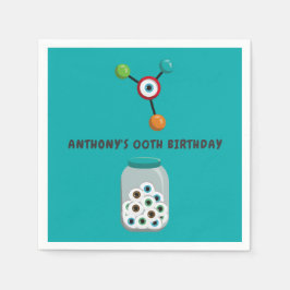 不機嫌科学誕生日パーティー スタンダードカクテルナプキン