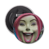 不機嫌笑うマネキン~アンカニーバレーガール 栓抜き (正面)