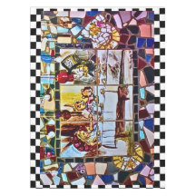 不機嫌茶パーティーモザイク