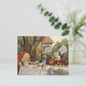 不機嫌茶パーティー葉書 ポストカード (スタンド正面)